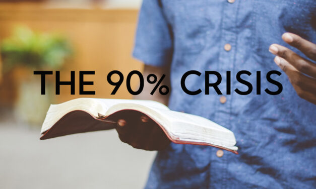 REIMAGINING PASTORAL TRAINING: THE 90% CRISIS